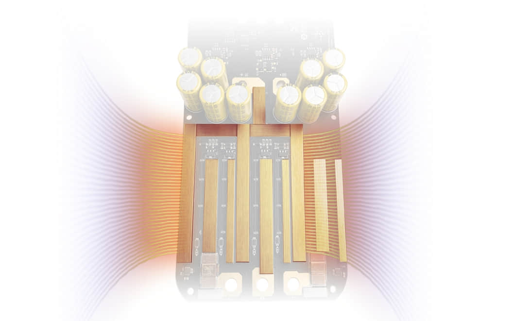 Integrated copper busbar