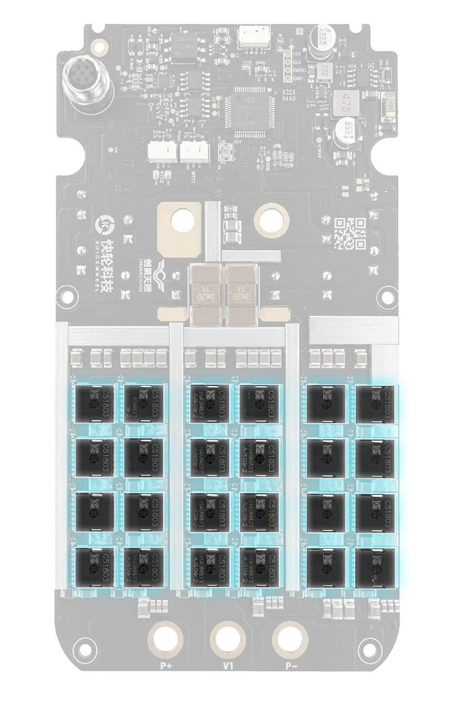 MOS thermal optimization TOLLT package